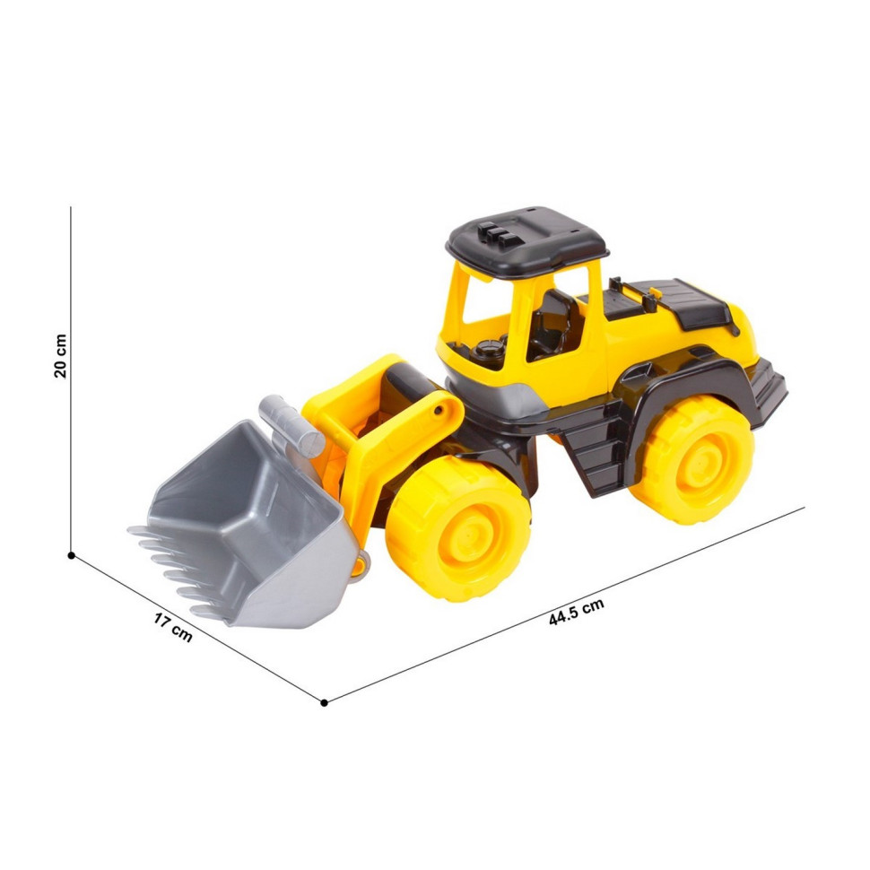Children's car "Tractor" TechnoK 6887TXK with a bucket