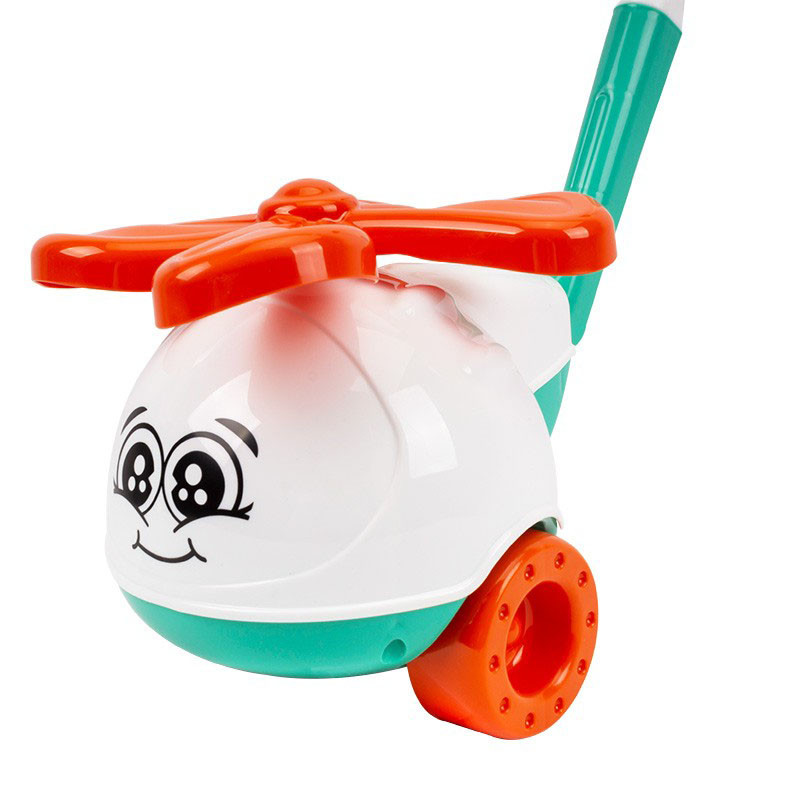 Children's Wheelchair Toy Helicopter 9437TXK Mesh Turquoise