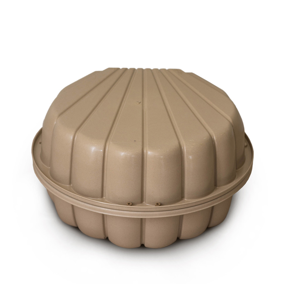 Children's sandbox-pool "Shell" 01236/02eco beige, with a lid Children's sandbox-pool "Shell" 01236/02eco beige, with a lid
