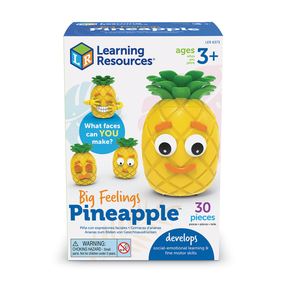 What does a pineapple feel like? Big Feelings Pineapple™ Learning Resources LER6373