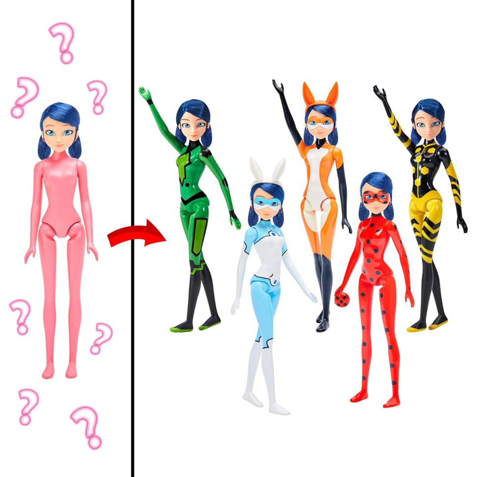 Ladybug and Super Cat Doll "Incredible Surprise" S2 Miraculous 50390M Ladybug and Super Cat Doll "Incredible Surprise" S2 Miraculous 50390M