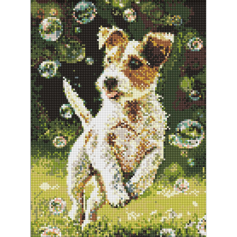 Diamond Mosaic "Catch the Bubble!" AMO20115, 30x40 cm