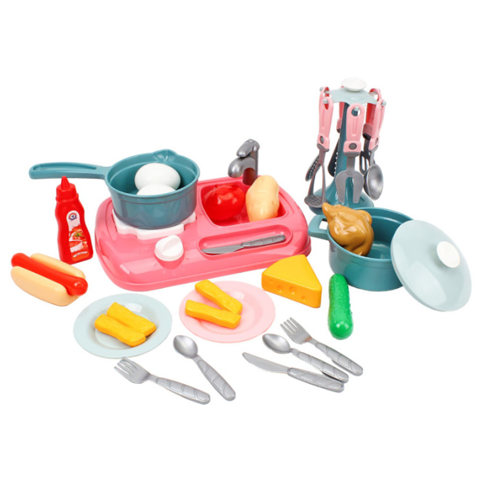 Children's play set "Kitchen" 3021TXK 33 items in one box