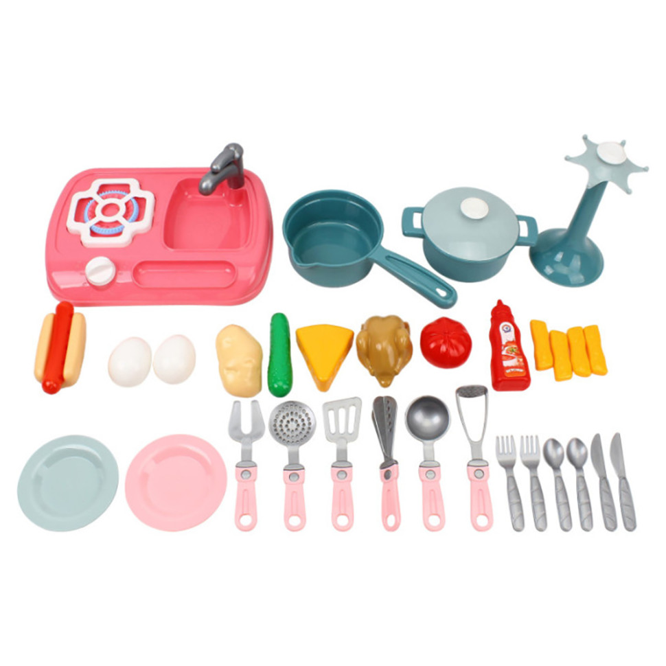 Children's play set "Kitchen" 3021TXK 33 items in one box