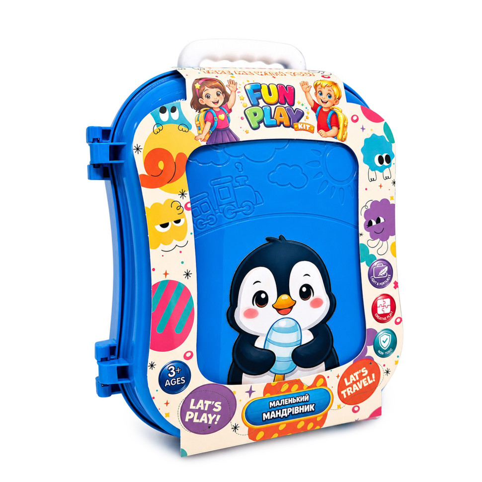 Children's toy Backpack "Little Traveler" 305/10BMS(Blue) 28x12x25 cm