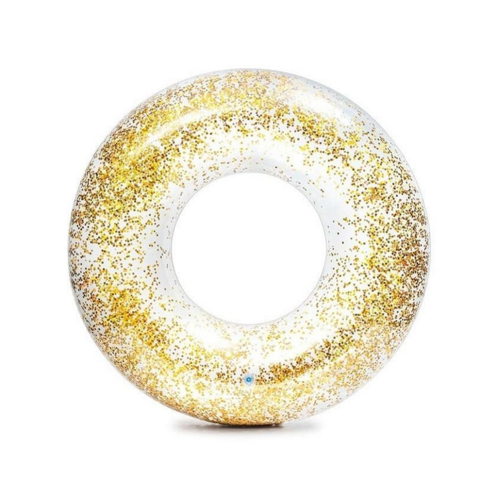 Children's inflatable ring 56274, 107 x 27 cm, up to 100 kg Gold