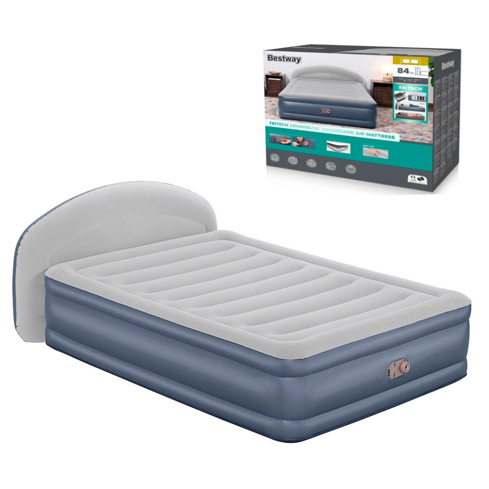 Bestway 671BD Inflatable Bed with Headboard Bestway 671BD Inflatable Bed with Headboard