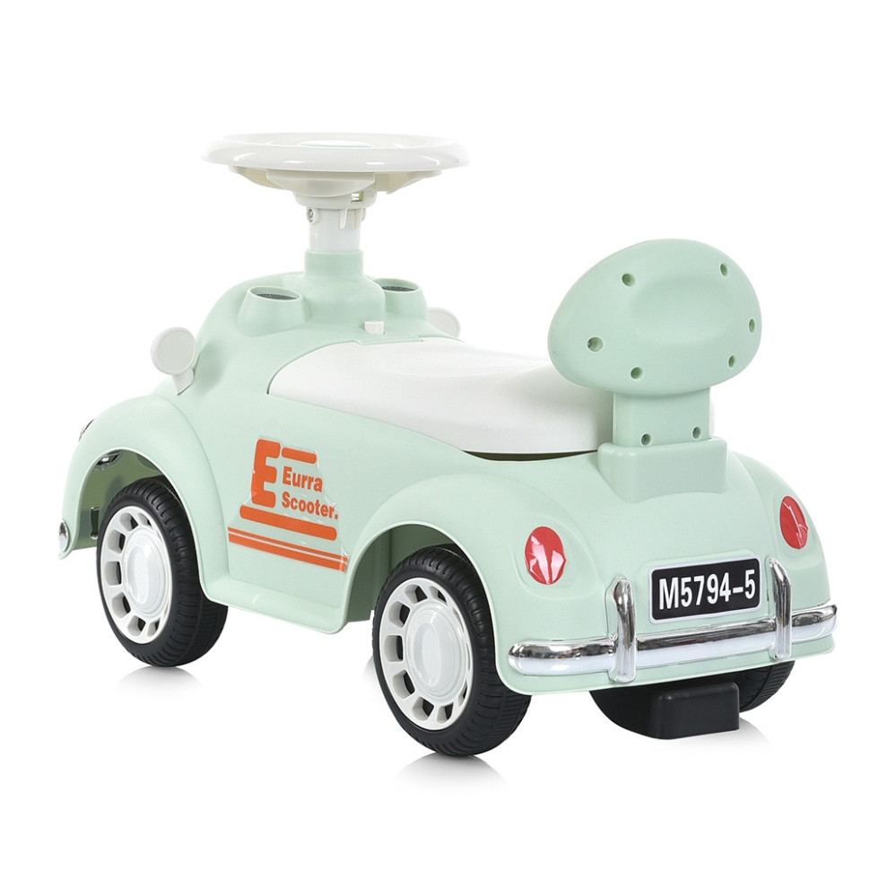 Children's wheelbarrow-tolocar M 5794-5 green, up to 30 kg