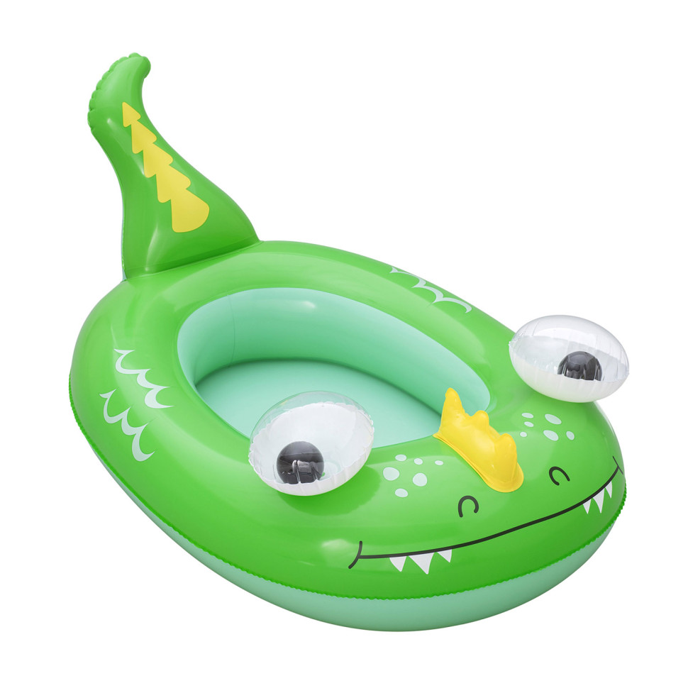 Children's inflatable raft Dragon 34213(Green) inflated size 90x58x48.5 cm