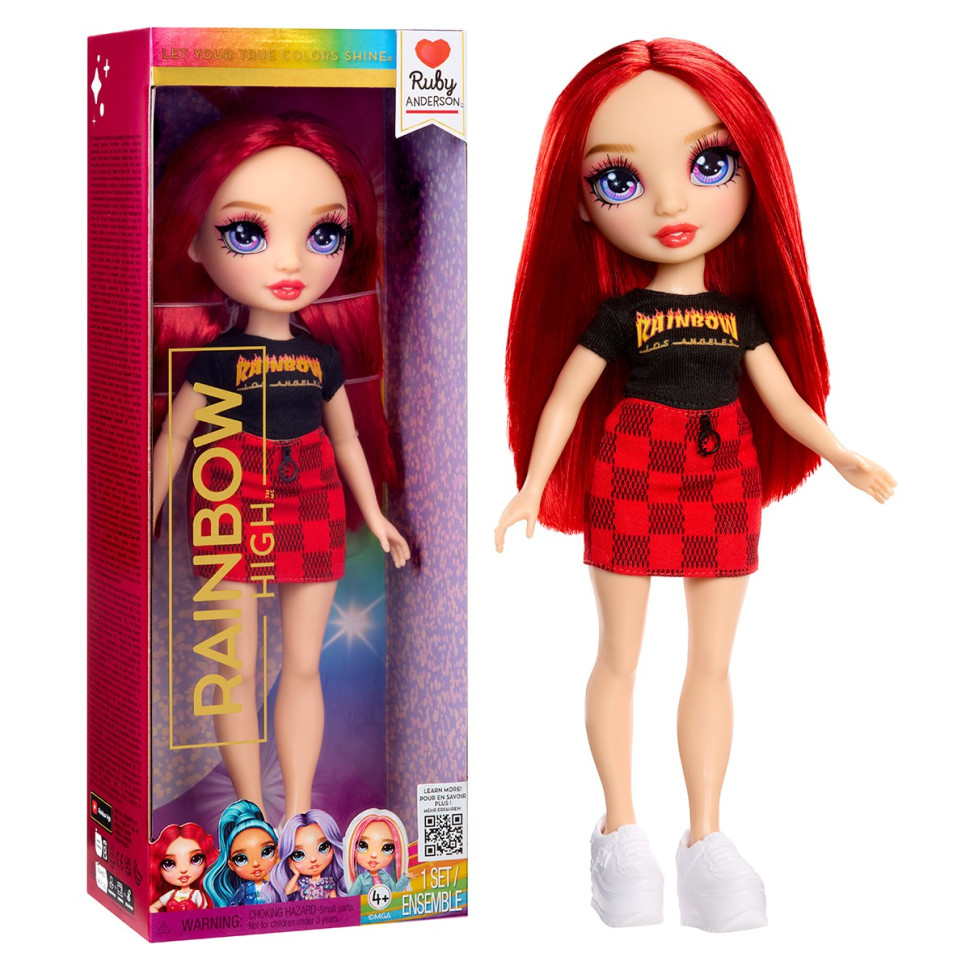 Children's doll "Ruby" Rainbow High 989486 series "ORR" with accessories