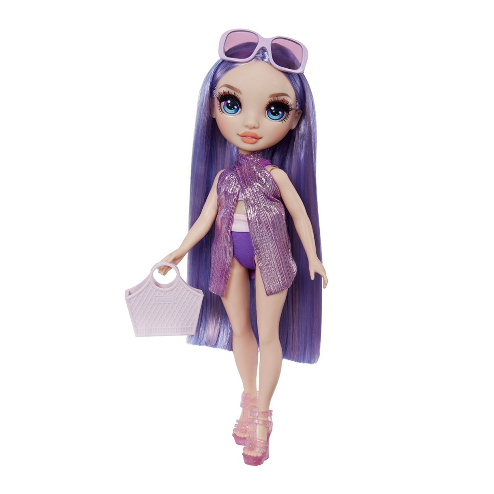 Child doll Viola Rainbow High 507314 series "Swim & Style" with accessories