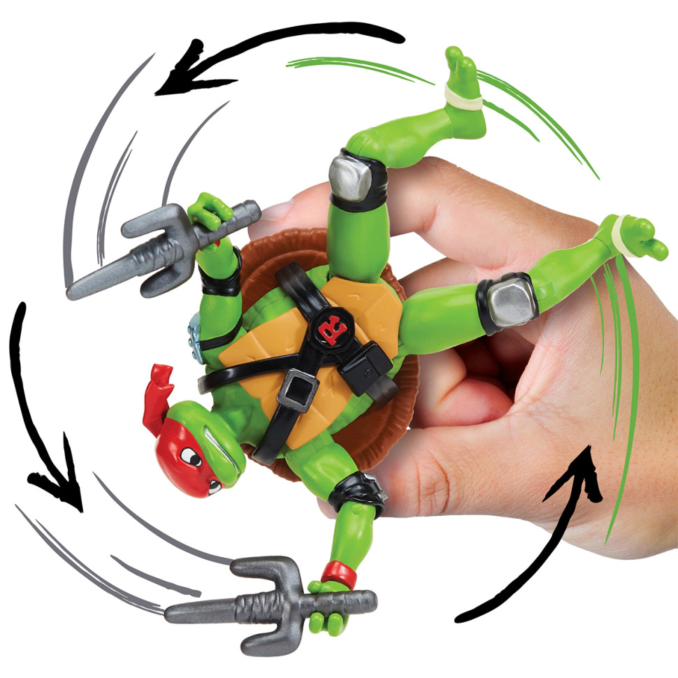 Игровая фигурка Раф TMNT 83832 серии "Черепашки-Ниндзя. Панцирный вихрь" Игровая фигурка Раф TMNT 83832 серии "Черепашки-Ниндзя. Панцирный вихрь"