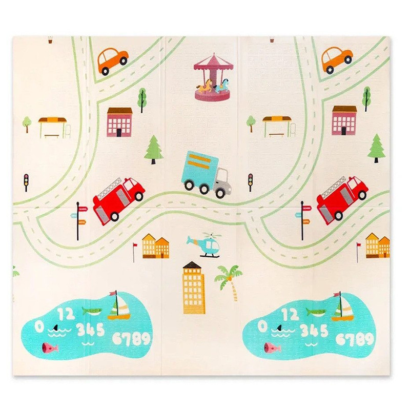 Children's Double-sided folding thermal mat MR 1570-3-5 XPE, 150-200 cm, thickness 8 mm Children's Double-sided folding thermal mat MR 1570-3-5 XPE, 150-200 cm, thickness 8 mm