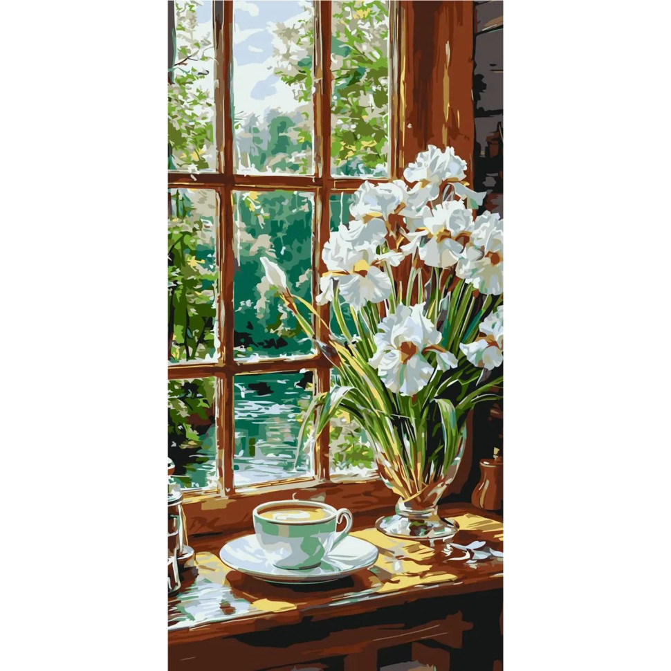Painting by numbers "Coffee Harmony" LW5155, 40x80 cm