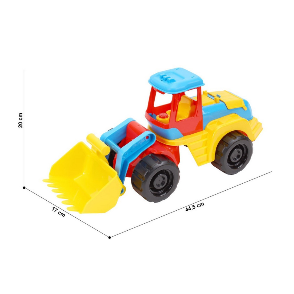 Toy car "Tractor" Tekhnok 6894TXK with a bucket