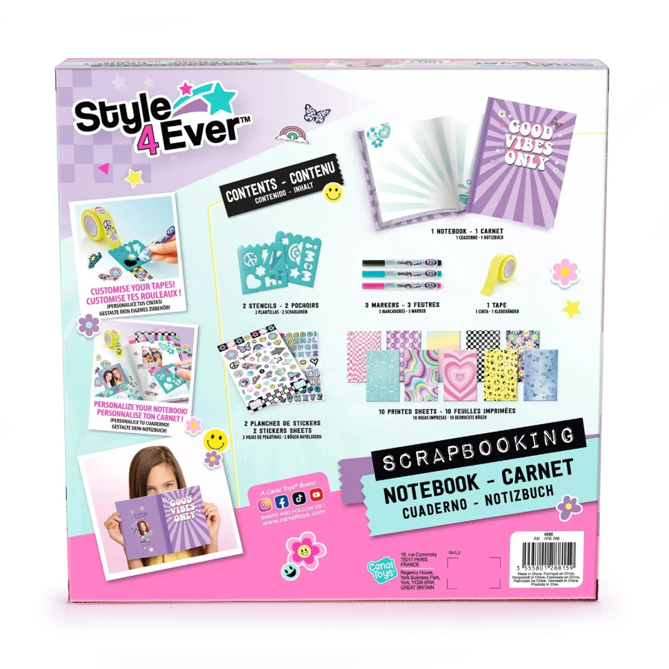 DIY Style 4 Ever "Scrapbooking Diary for Mysteries" OFG298 Creation Kit