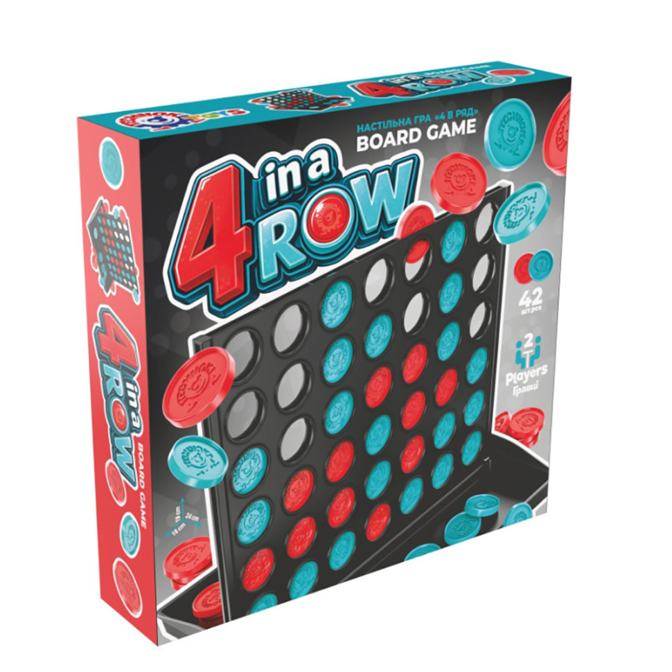 Board Game "Four in a Row" 3540TXK, 42 chips