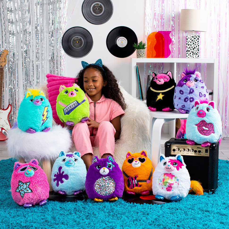 Soft toy Kitten in a can Misfittens W3 03936(W3) assorted