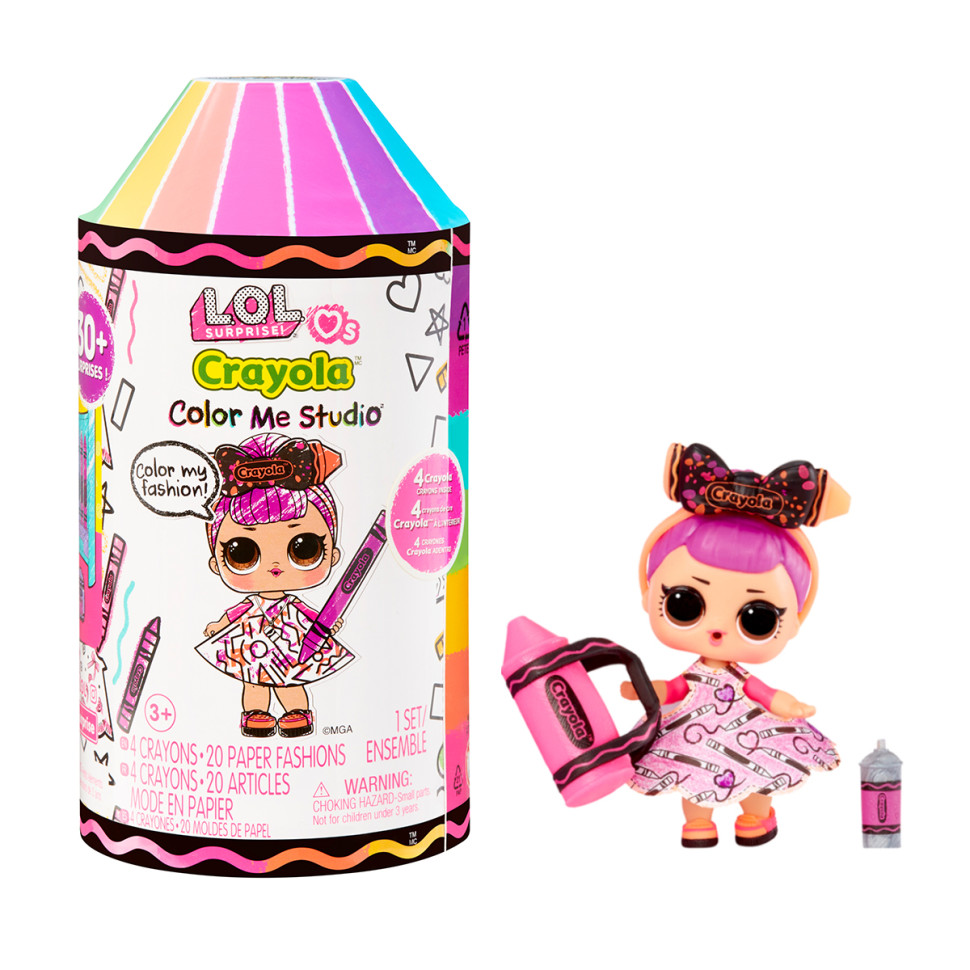 Ігровий набір з лялькою Кольорашки L.O.L. Surprise! 505273 серії "Crayola" з аксесуарами