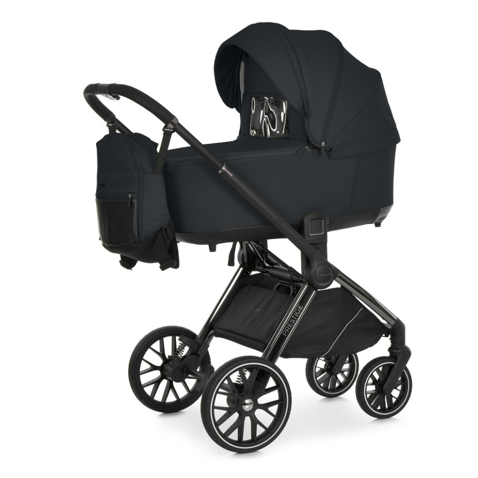 Universal stroller 2 in 1 PRESTIGE ME 1124-3 Black Universal stroller 2 in 1 PRESTIGE ME 1124-3 Black