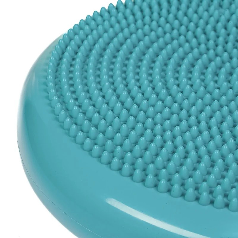 Balancing massage cushion with pump BC-01CYAN Turquoise Balancing massage cushion with pump BC-01CYAN Turquoise
