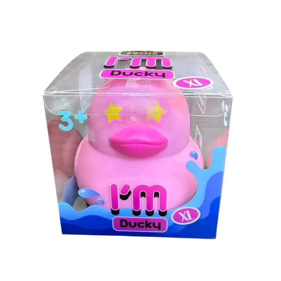 Kids' Anti-stress "Cool Mix - I'm Ducky XL" MonsterGum AS25003 Pink