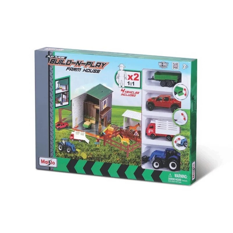 MAISTO 12572 Mini Work Machines "Farm" Toy Set