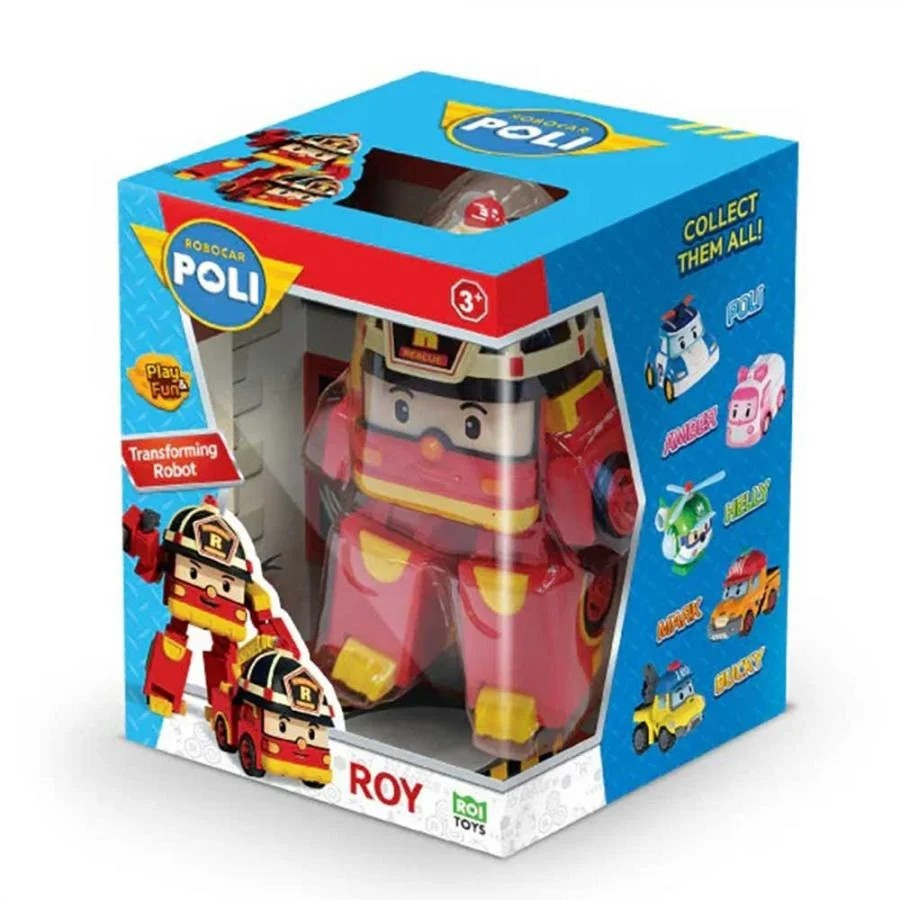 Robocar Poli Roi Visual MRT-0652 10 cm Transforming Toy Car