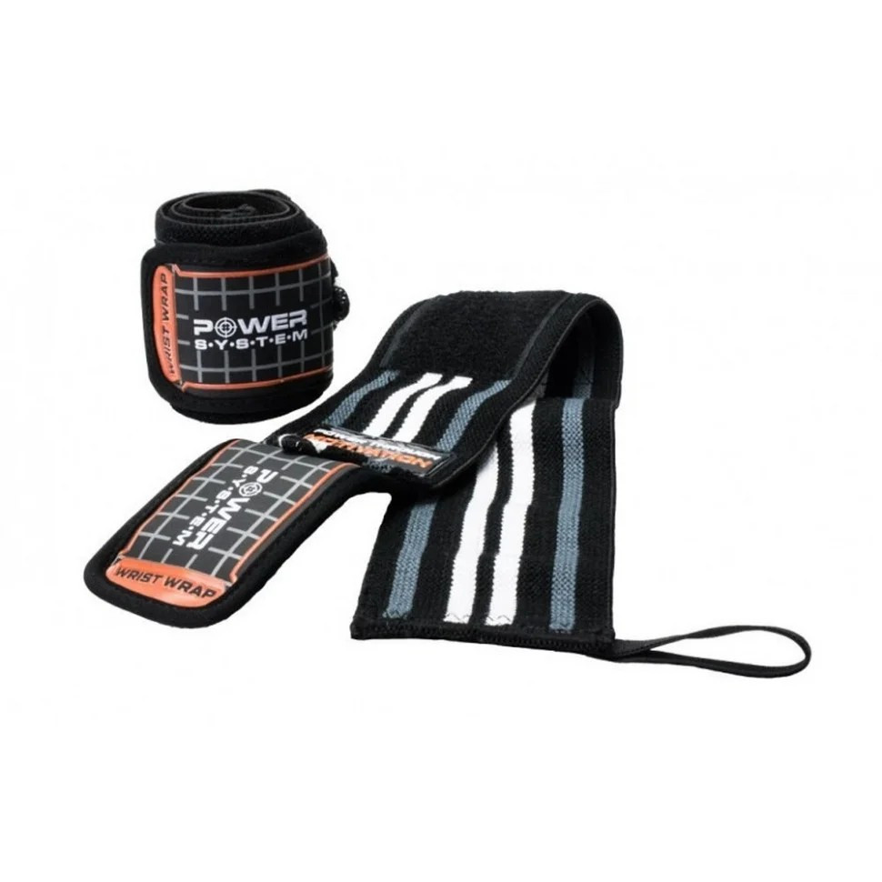 Wrist Wraps Power System PS-3500_Grey-Black