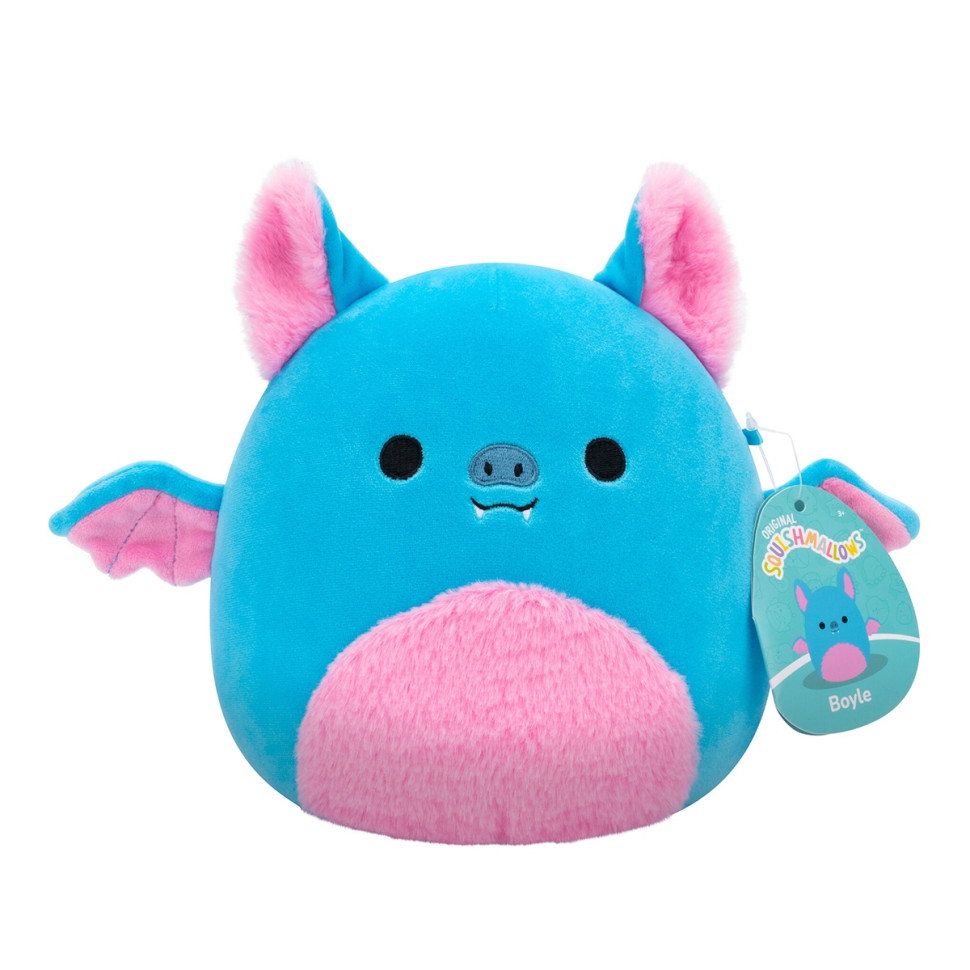 Squishmallows BOYLE Bat Plush Toy, 19 cm