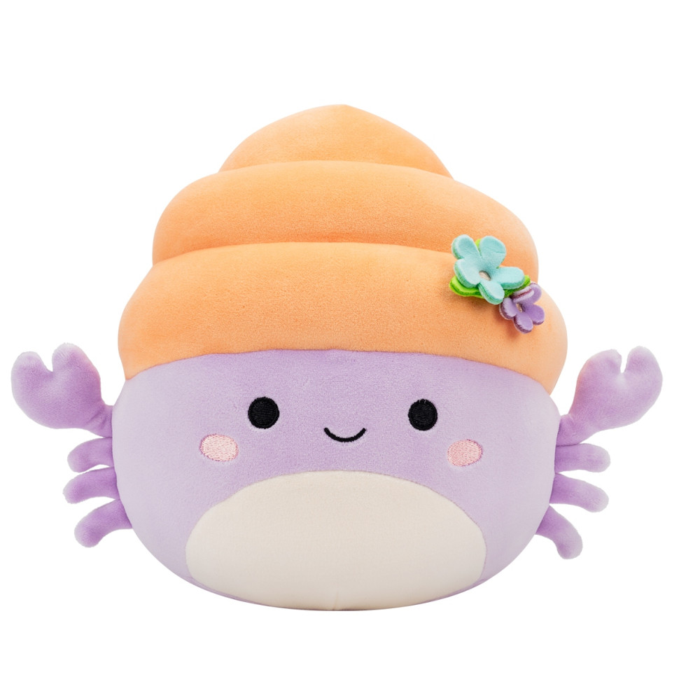 Детская мягкая игрушка Краб-отшельник Арко Squishmallows SQER01232, 19 см