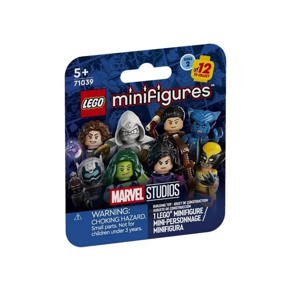 LEGO Minifigures Marvel-IP2-2023 71039, 10 pieces