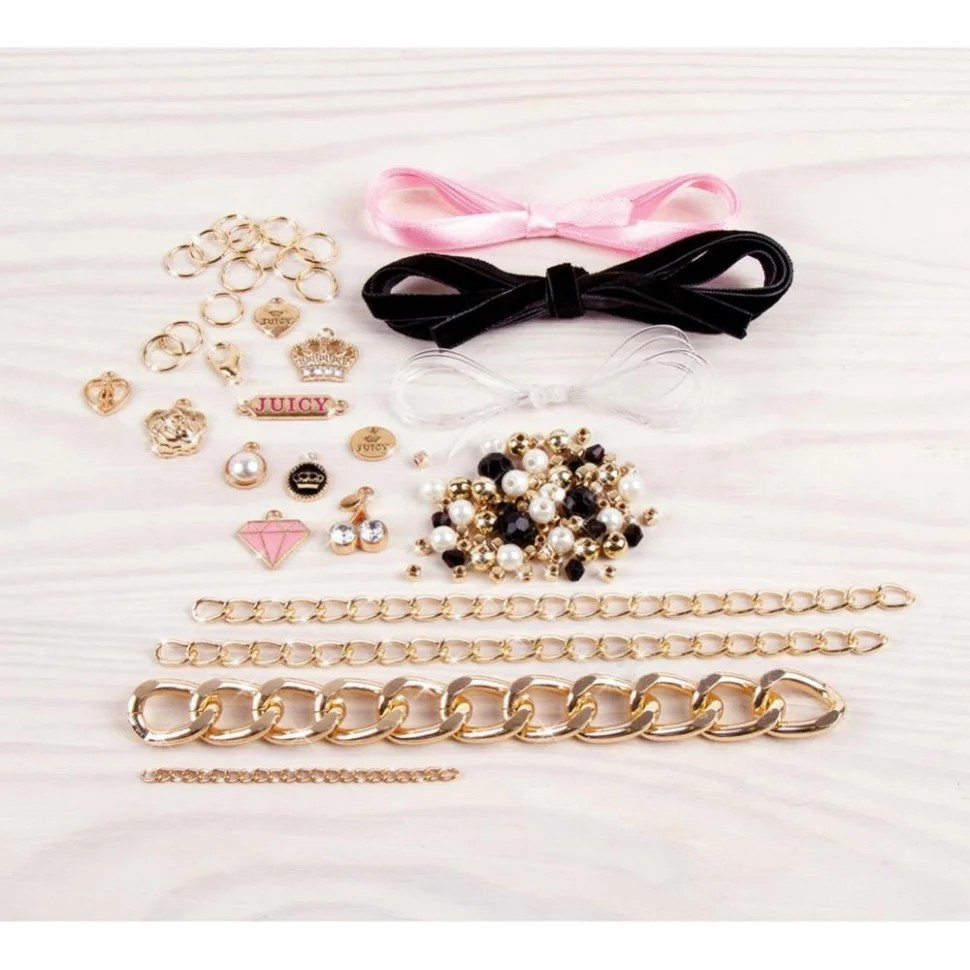 Juicy Couture MR4432 Pink Starfall Mini Set for Making Charm Bracelets