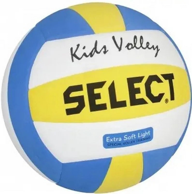 Volleyball KIDS VOLLEY NEW Select 214460-329 white, yellow, blue # 4