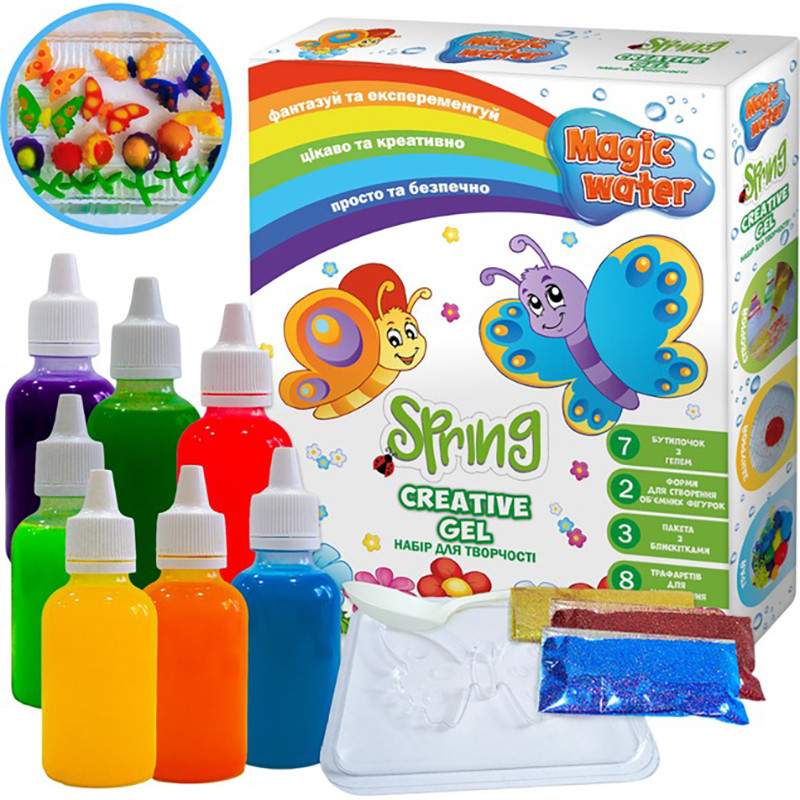 Magic Water Creative Gel SPRING Art Set MV6031-04