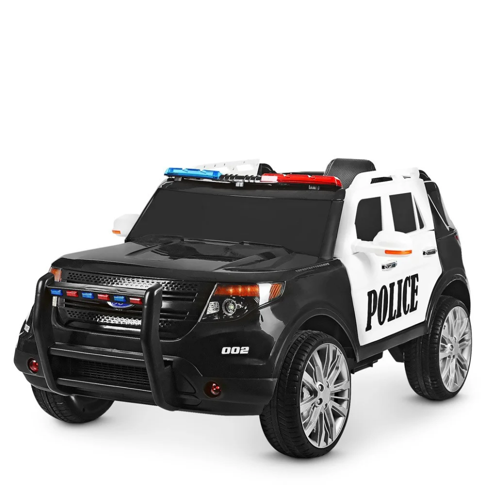 Дитячий електромобіль Jeep Bambi M 3259EBLR-1-2 Чорно-білий