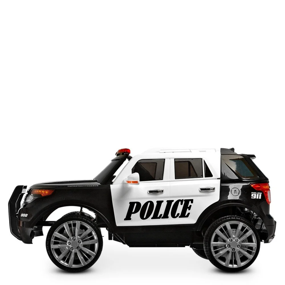 Дитячий електромобіль Jeep Bambi M 3259EBLR-1-2 Чорно-білий