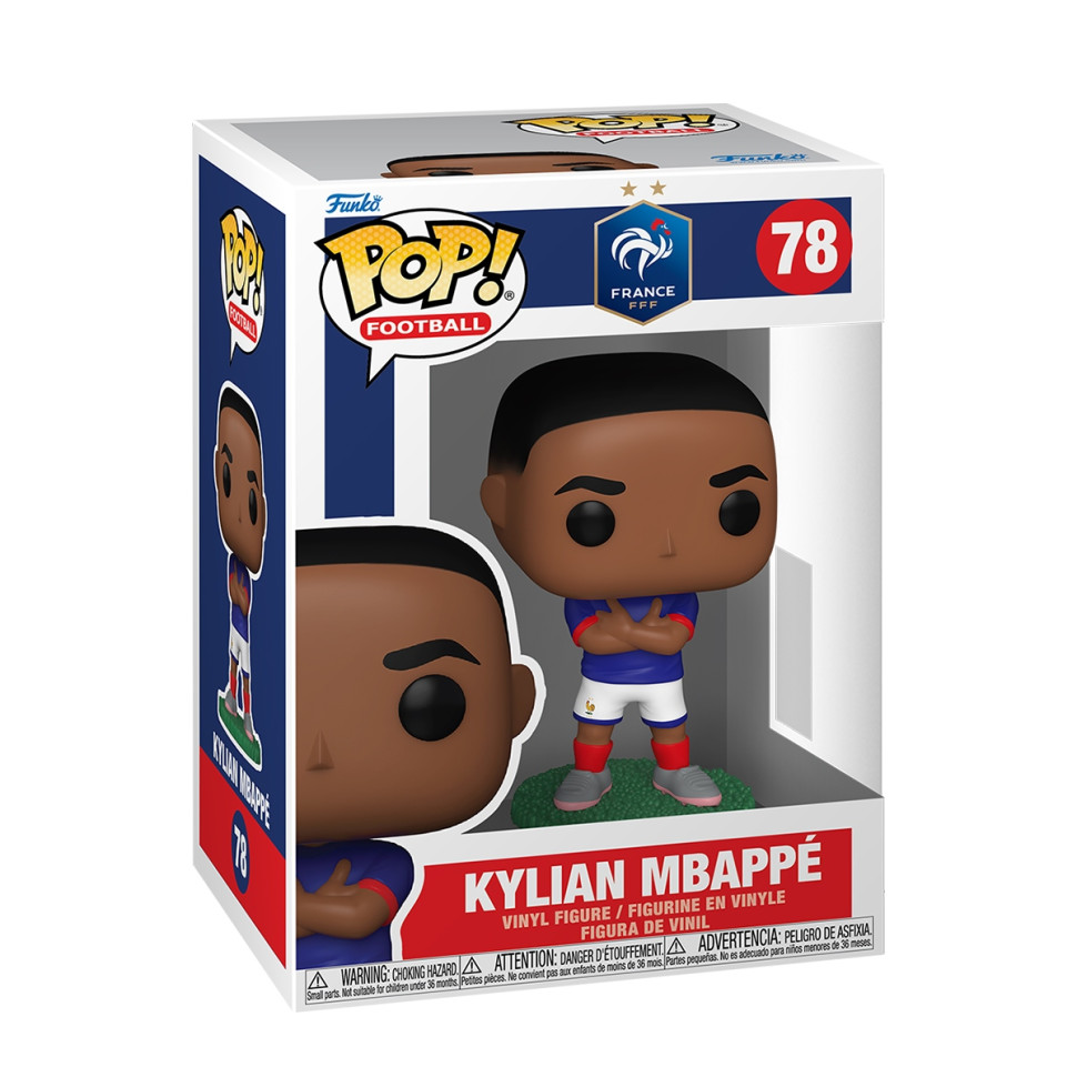 Ігрова фігурка Кіліана Мбаппе Funko POP! 92730 серії "Футбол: Франція"