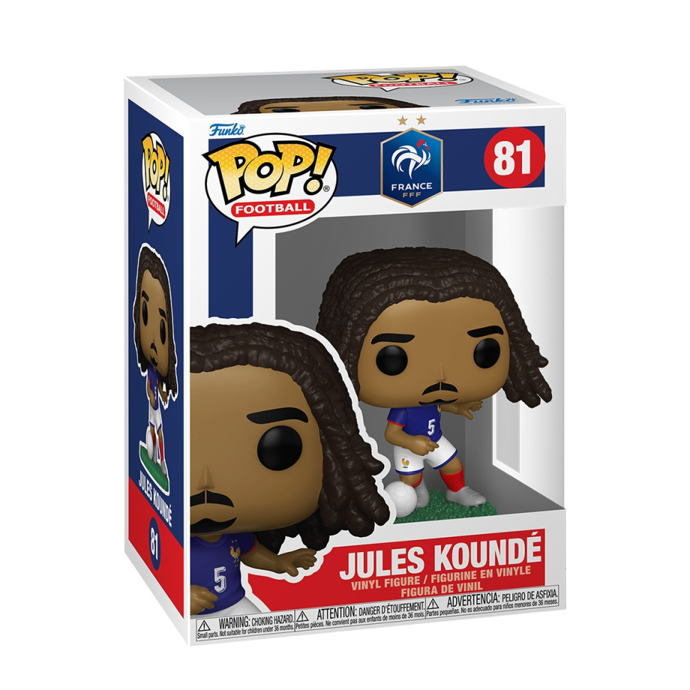 Ігрова фігурка Жюль Кунде Funko POP! 92733 серії "Футбол: Франція"