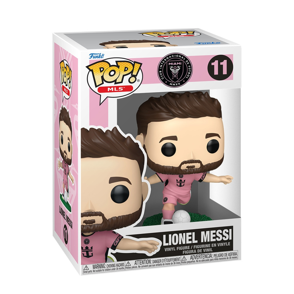 Ігрова фігурка Ліонеля Мессі Funko POP! 94697 серії "Футбол: Інтер Маямі"