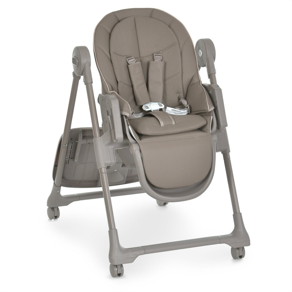 CRYSTAL ME 1037 Nude Taupe Baby High Chair