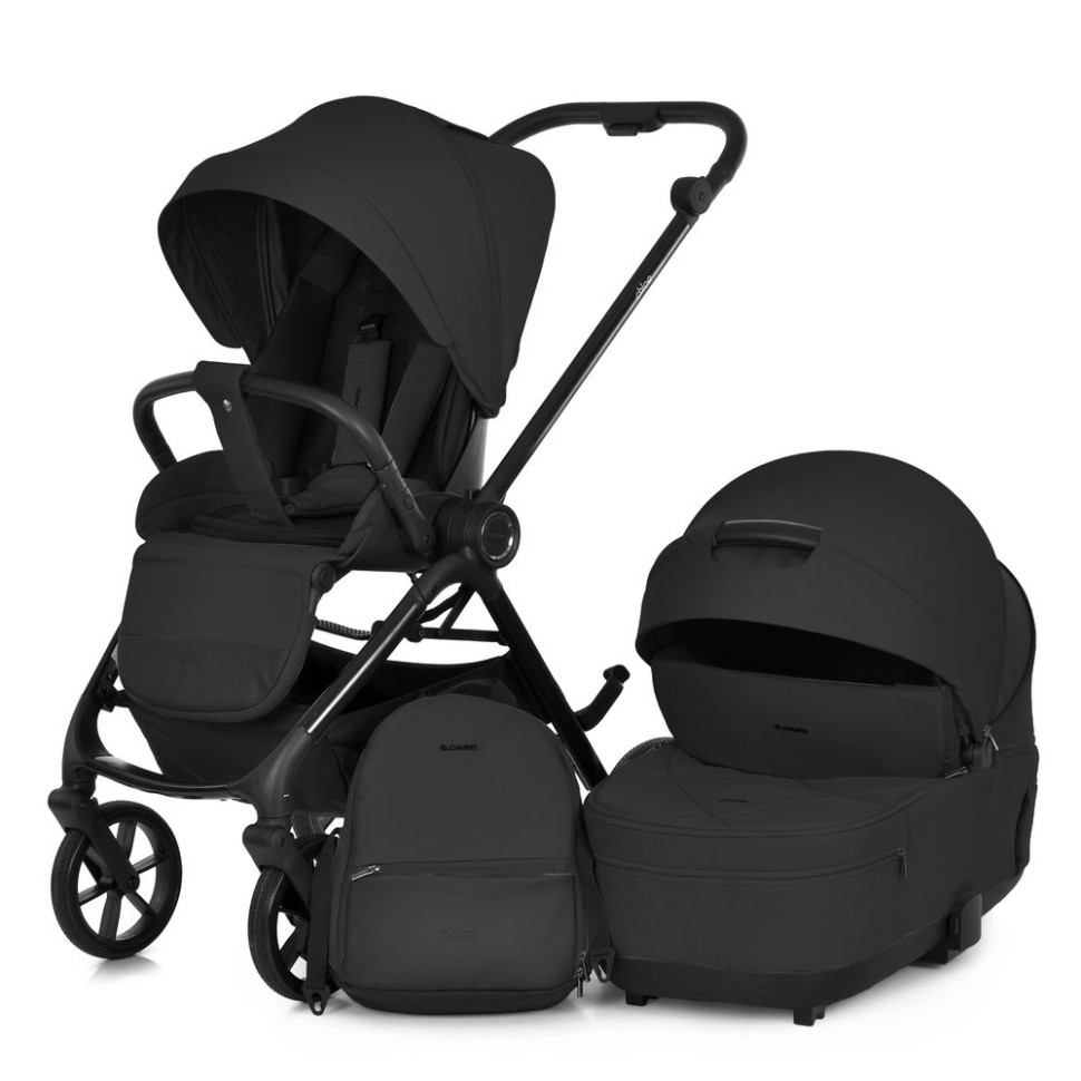 Коляска универсальная 2 в 1 CHLOE ME 1191-1 Black