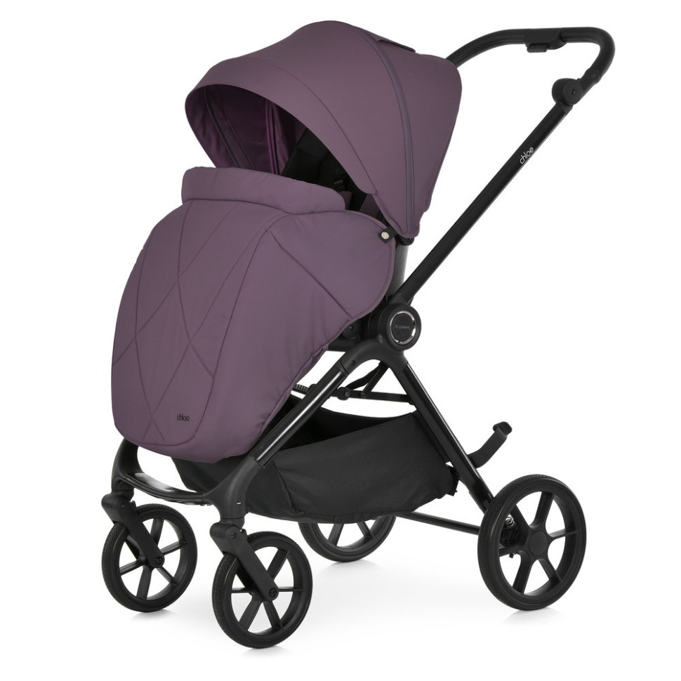 Коляска универсальная 2 в 1 CHLOE ME 1191-1 Plum Wine Коляска универсальная 2 в 1 CHLOE ME 1191-1 Plum Wine
