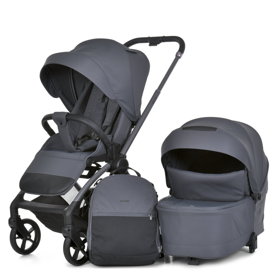 Коляска универсальная 2 в 1 PERSONA ME 1091-2 Granite Gray