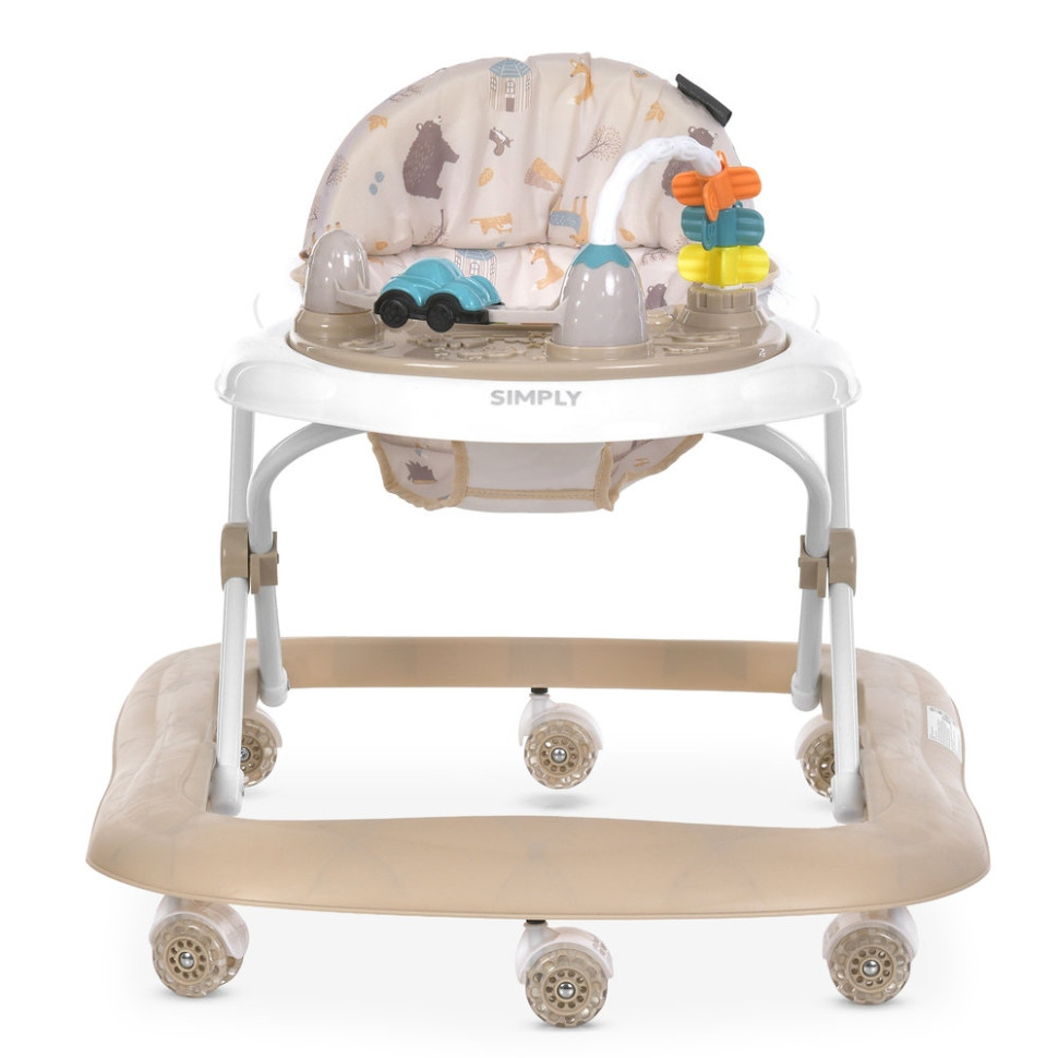 Kids Walker SIMPLY ME 1215 Beige, with Rattles, Music
