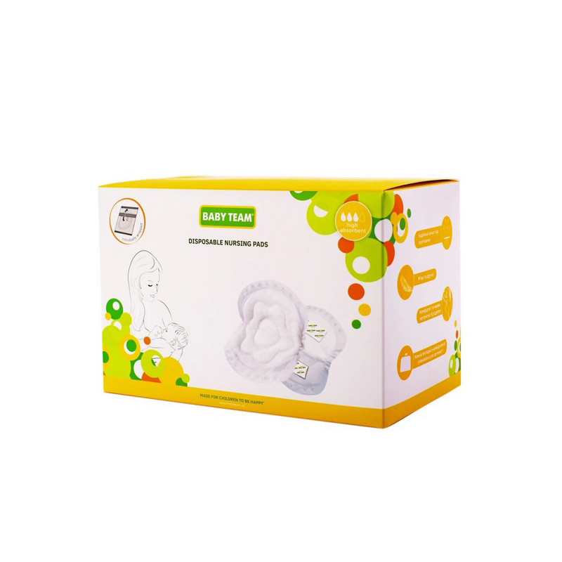 One-time absorbent breast pads 0025, 60 pieces